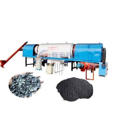 China Factory High Efficiency 400kg Per Hour Charcoal Making Continuous Type Charcoal Making Machine for sale