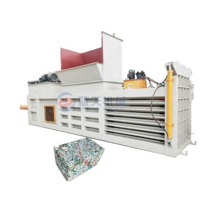 China For Packing Bottles High Size Herb Press Machine Automatic Horizontal Loose Plastic Wrapping Waste Paper Baler Hydraulic Machine Set for sale