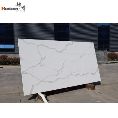 China Factory direct sale non porous artificial horizon calacatta quartz slabs, calacatta quartz stone for sale