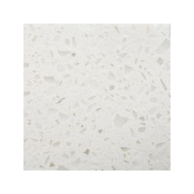 China White White Quartz Diamond Crystal Stone Slabs Against Spark Pollution for sale