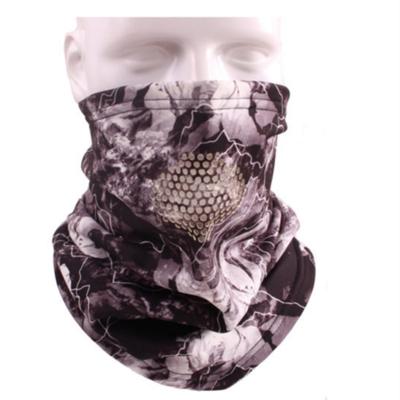 China Custom Printed Seamless Winter Neck Warmer Cuff / Scarf With Microlaser Perforations for sale