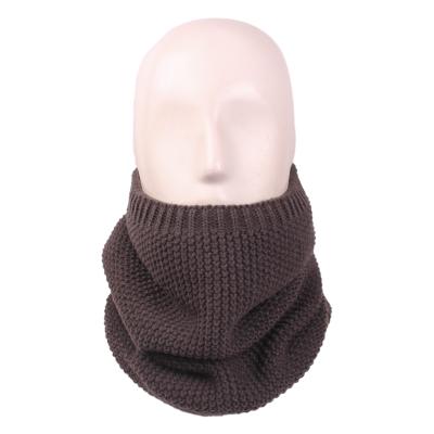 China Spandex Winter Neck Warmer Double-Layer Thick Knitted Soft Neck Cuff Polyester And Fleece Neck Cuff for sale