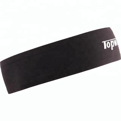 China Fashionable Customized 3D Logo Sweat Absorption Yoga Running Headband for sale