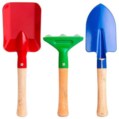 China MVM Hotsale Cute Garden Garden Tools For Kids, 3 Pieces Kindergarten Tools With Rake DIY Kids Tools For Keeping for sale