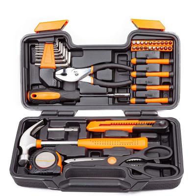 China Durable+Portable+Comfortable Handle MVM 39 Pieces Tools Hardware Set General Purpose Household DIY Tools Garage Office Use Multi-Purpose Home Hardware Tools for sale