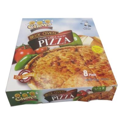 China Disposable Custom Printed Cheap Rectangular Pizza Boxes Made In China for sale