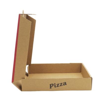 China Custom Laminated Corrugated Pizza Box Pizza Box Printing Recyclable New Arrival for sale