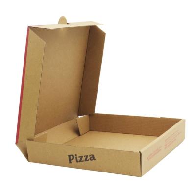 China Wholesale High Quality Recyclable Custom Corrugated Box Pizza Wrapping Paper Pizza Delivery Corrugated Box for sale