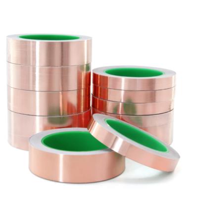 China Industrial Conductivity Copper Tape 20m x 3cm Coated Copper Tape Manufacturer China Supplier Factory Direct Sales for sale