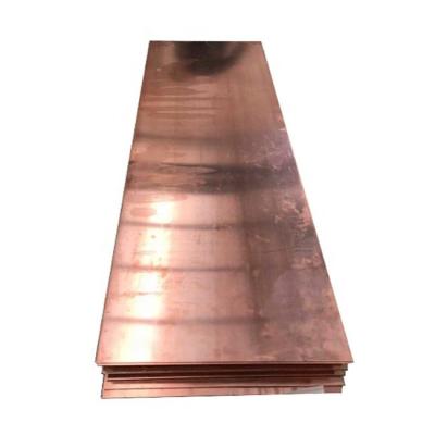 China High Quality Industrial Supplies C12000 C11000 1mm 2mm 4mm 5mm Pure Copper Plate Copper Sheet for sale