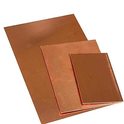 China Industrial Supplies C12200 Copper Plate Industrial Pure Copper Plate Quality 3mm Thick Good Fast Shipping for sale