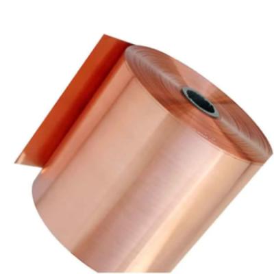 China Copper Strips For LED Copper Foil Price Insulated Strip Aluminum Foil Roll C1200 Copper Foil For PCB for sale