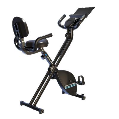 China 150KG Exercise Bike Indoor Magnetic Foldable Stationary Bike for sale