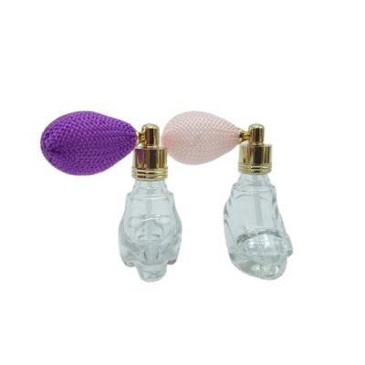 China 7ml Bulb Atomizer Shoe Shape Glass Spray Cosmetic Wholesale Perfume Bottle for sale