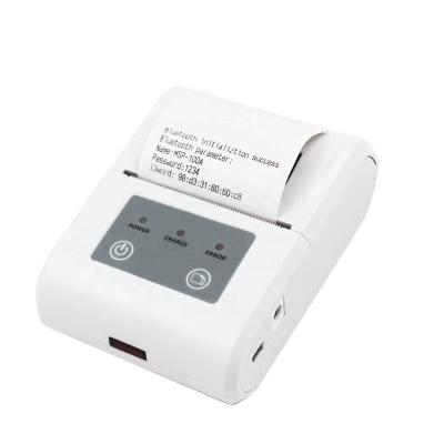 China Pocket 58mm Mini Portable Black And White Receipt Handheld Thermal Tattoo Printer for sale