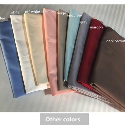 China Anti-Static Sateen Fabric 100% Cotton Plain Stripe for sale