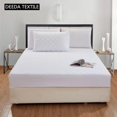 China Deeda Factory Hotel Use Cotton Mattress Protector / Quilting Mattress Cover for sale