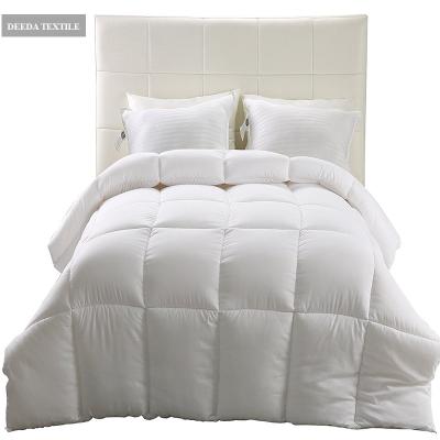 China Hotel Deeda factory 100% cotton white goose down luxury hotel duvet wholeale for sale