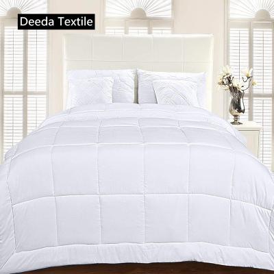 China Hotel Deeda Factory Hypoallergenic Siliconized Washable Microfiber Comforter Set for sale