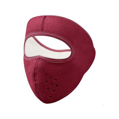 China Men's And Women's Winter Breathable Warm Protective Face Mask Velvet Outdoor Riding Wind Rocking Wind Rocking Protective Headgear for sale