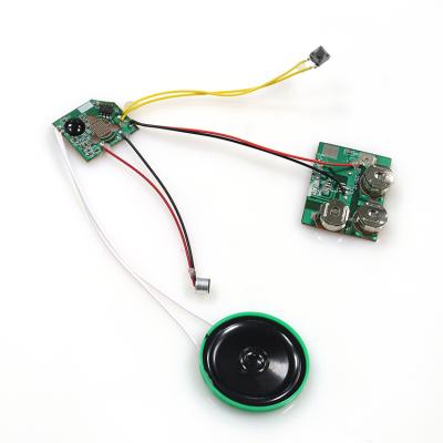 China Europe Sound Music Greeting Card Recording Device /push Button Modules For Card for sale