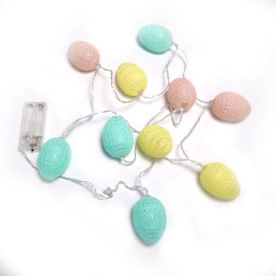 China Exquisite Decorative Easter Egg Lovely Easter Egg Light for Decorating Indoor Easter String Light for sale