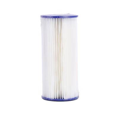 China Household Ningshing OEM 10 Inch 20 Inch Pleated Filter Cartridges For Water Purifier for sale