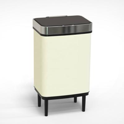 China New Style Popular Detachable Feet Sensor Trash Stored Smart Trash Can, Automatic Induction Trash Bin, Automatic Sensor Smart Waste Bin for sale