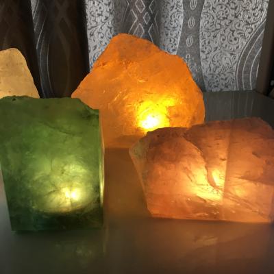 China Wholesale Bulk China Rock Crystal Polished Quartz Tumbled Stones Night Light For Sale for sale