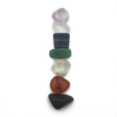 China China Promotional Products 7 Pieces Reiki Healing Irregular Stones for Art Collection Home Decoration for sale