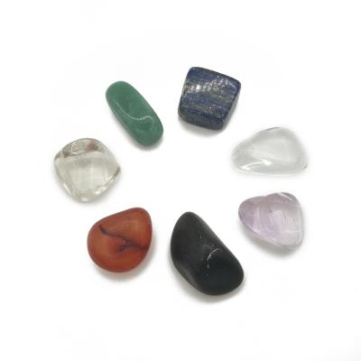 China China High Quality 7 Pieces Healing Stone Natural Stone Reiki Healing Stones For Special Gifts for sale