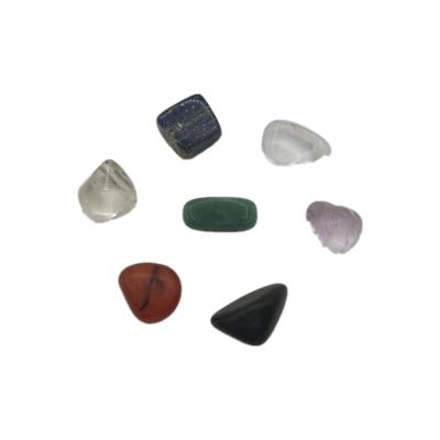 China China Hot Selling Natural Fancy Healing Stones Irregular 7 Color Reiki Crystal Stone Healing for sale