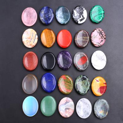 China China Wholesale Natural Polished Palm Gemstone Unikite Crystals Quartz Healing Worry Relax Stones for sale