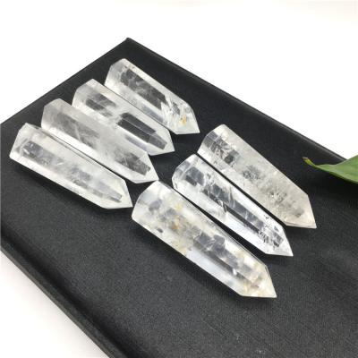 China China Natural Clear Quartz Rock Crystal And Healing Points Great For Decoration for sale