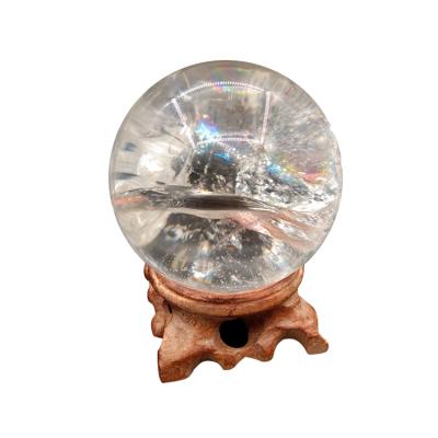 China China Best Selling Nature Phantom Reiki Crystal Sphere Quartz Polished Garden Quartz Crystal Sphere for sale