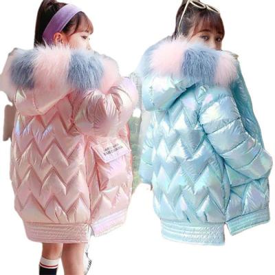 China SE1402 Winter Baby Kids Jacket Hooded Coat Long Lasting Girl Winter Clothes Babies Fashion Coat for sale