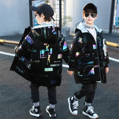 China Wholesale Winter Viable Baby Boy SE1332 Astronauts Fashion Cotton Hooded Kids Coats for sale