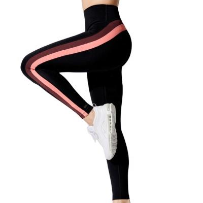 China Anti-Bacterial Wholesale Leggings Homme Custom Logo Fitness Sports Patchwork Color Push Up Yoga Wear Leggings For Women for sale