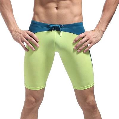 China Fashion Anti-UV Soft Smooth Mens Trunks Swimming Sports Shorts Beach Pants Athletic Swimwear Briefs Boardshorts Swimsuit Jammers for sale