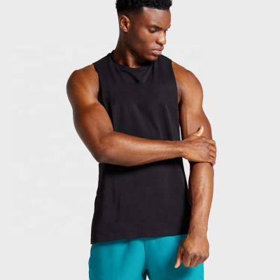 China Wholesale Vector Working Men's Gym Wear Gym Workout Workout Sports Men Tank Tops White Breathable Sleeveless Solid Fitness Vest China for sale