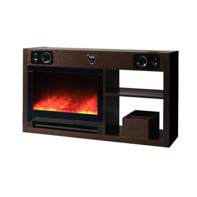 China European Latest Arrival Custom Design Decorative Fireplace With Speaker Manufacturer Sale for sale