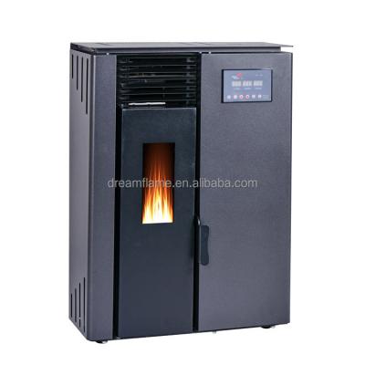 China Europe Modern Style Fireplace Insert Burning Pellet Stove, Small Modern Remote Control Pellet Stove, European Style Cheap Pellet Stove for sale