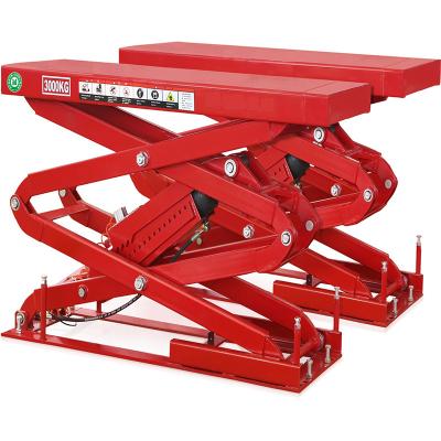 China Small Launch Multi-station Floor Mounted Concealed Type Hydraulic Car Jack Lift Diagnosis Fostar ODM Repair Car Jack Lift for sale