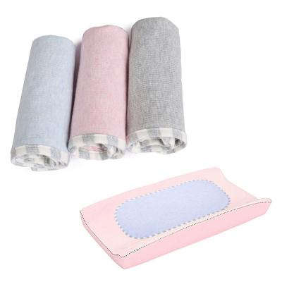 China Changing Mat Changing Cover Pad Liners Cotton Baby Mat 3pc Diaper Body Mattress Soft Waterproof Infant Diaper Hutch Pad for sale