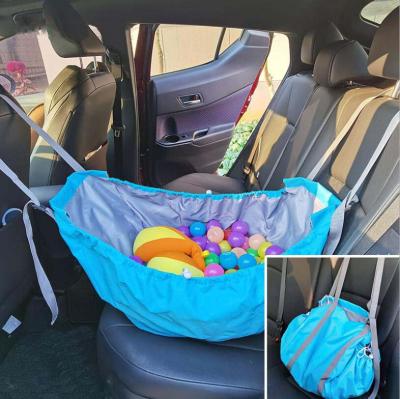 China 600D Oxford Polyester Folding Multifunctional Car Hanging Toy Storage Bag Travel Large Capacity Shopping Bags for sale