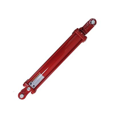 China 3 inch bore double acting tie rod hydraulic cylinder for tipper trailer for sale