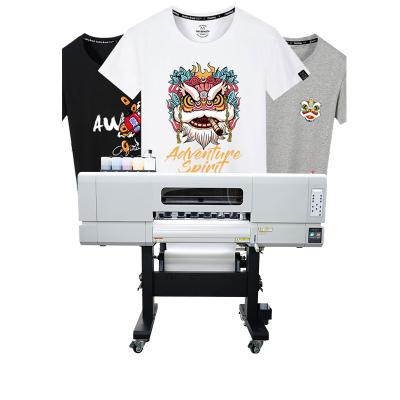 China Other DTF printer pet transfer film printer dtf 2021 powder shaking Xenons T-shirt printing machine for sale