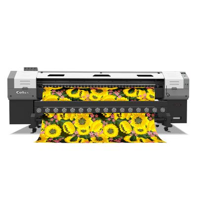 China Hotels 3.2m China factory 4 head i3200 dye sublimation plotter for sublimation paper for sale