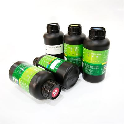 China High quality UV Ink For i3200 printhead of epson i3200 inkjet printer hard and soft materials UV ink for sale