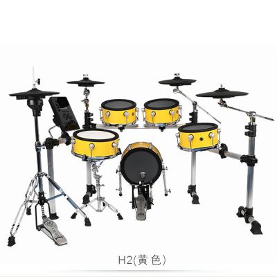 China HAILUN Smart Electronic Professional Custom Silicone Drum H2 Drum Solid Wood Barrel for sale